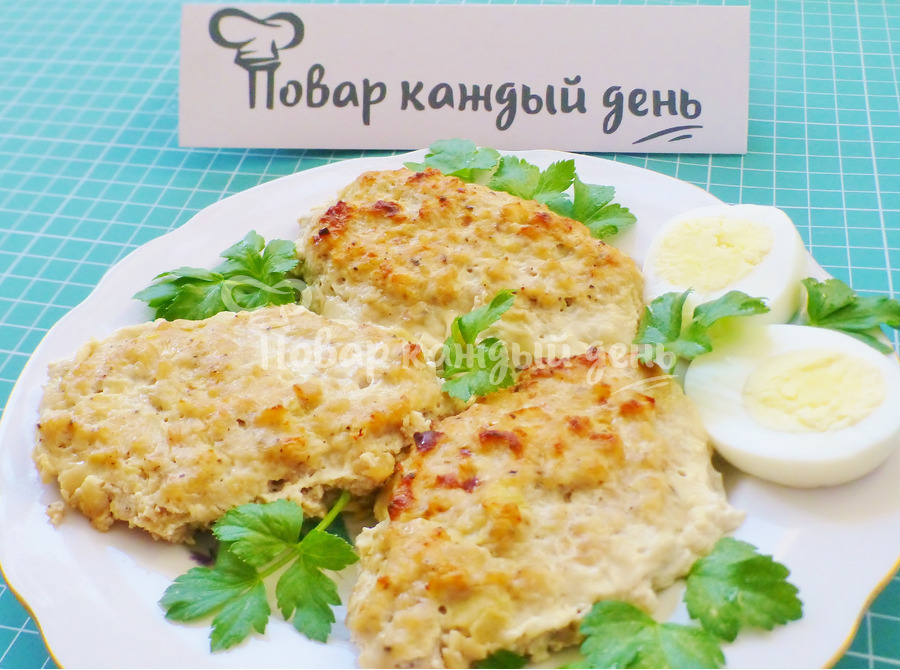 Котлеты из кальмаров