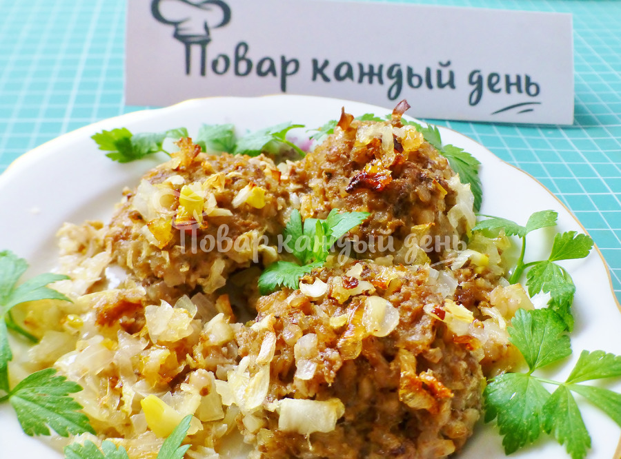 Гречаники с фаршем