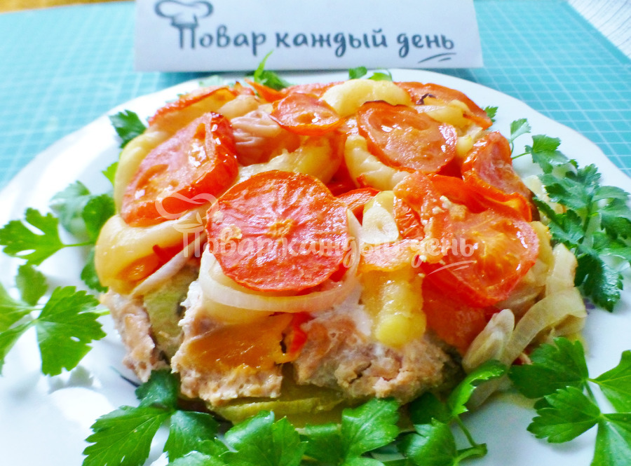 Форель запеченная в духовке в фольге