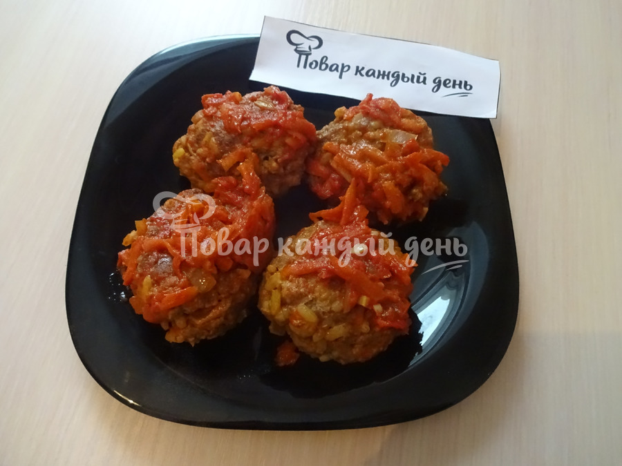 Ежики из фарша с рисом