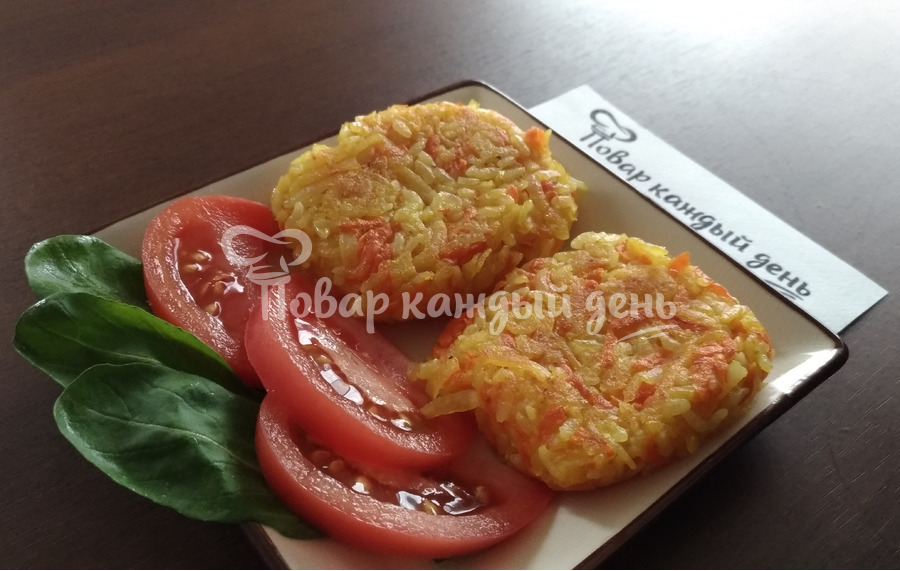 Рисовые котлеты