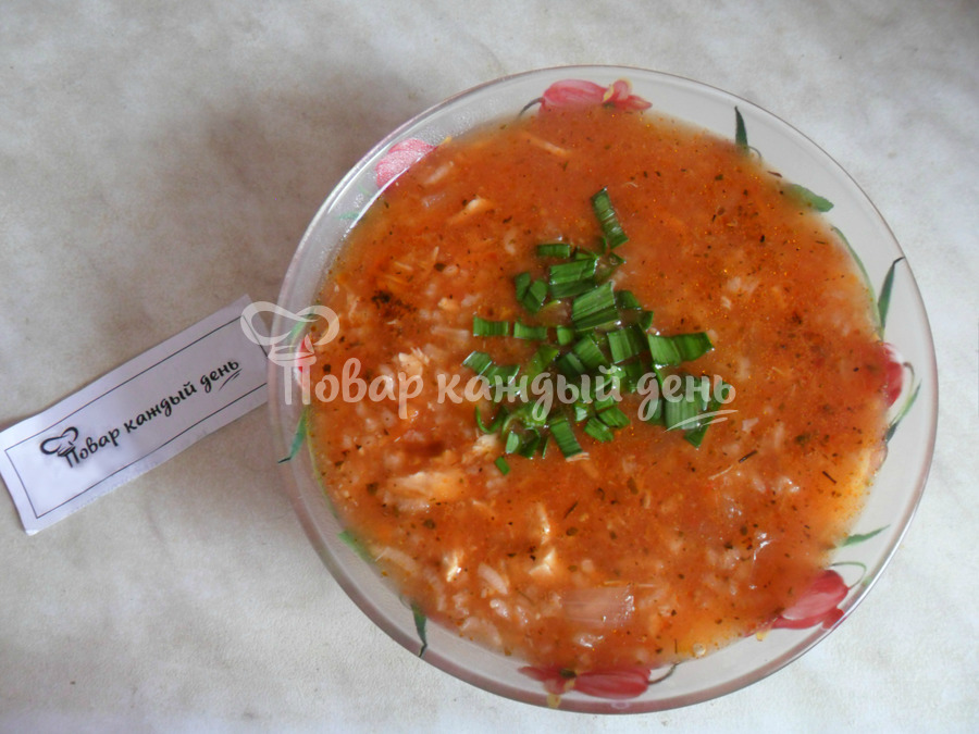 Харчо с курицей