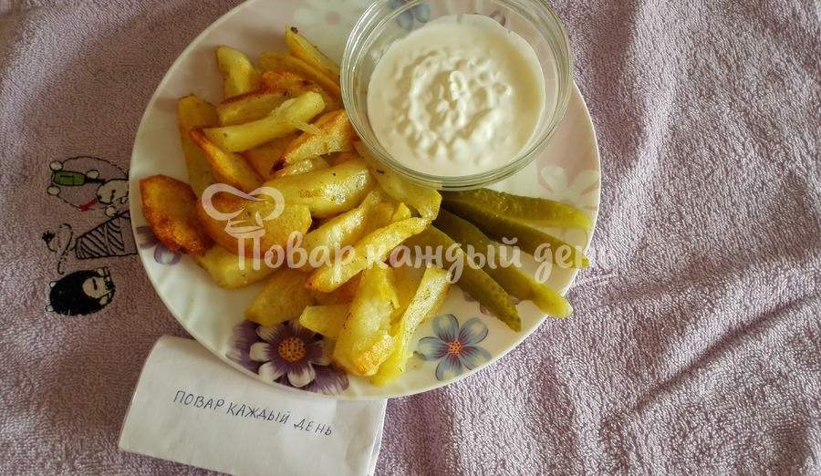 Картошка в духовке с хрустящей корочкой