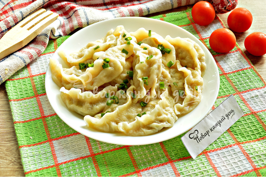Вареники с капустой