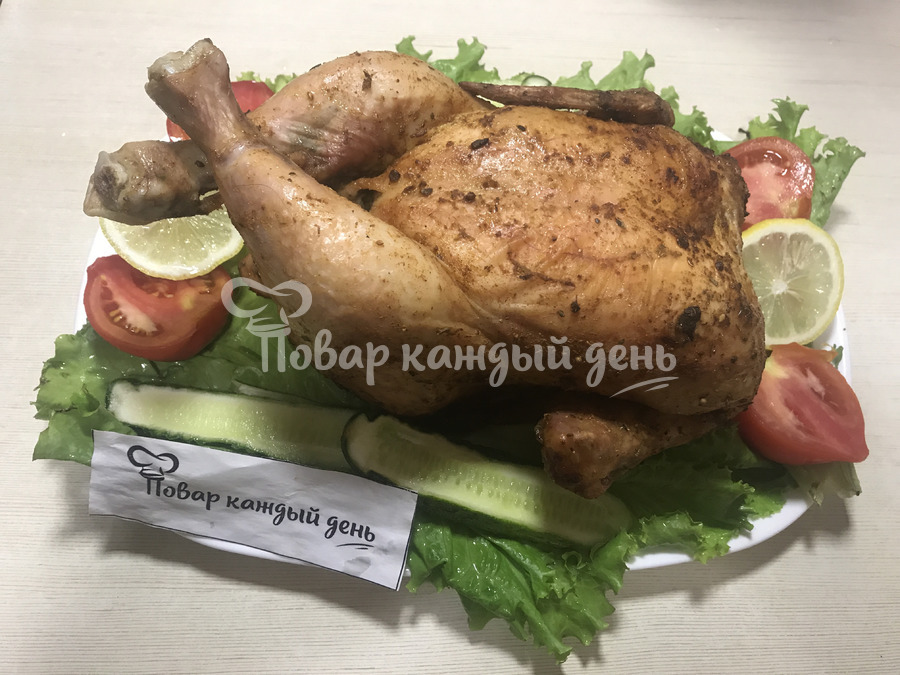 Запеченная курица