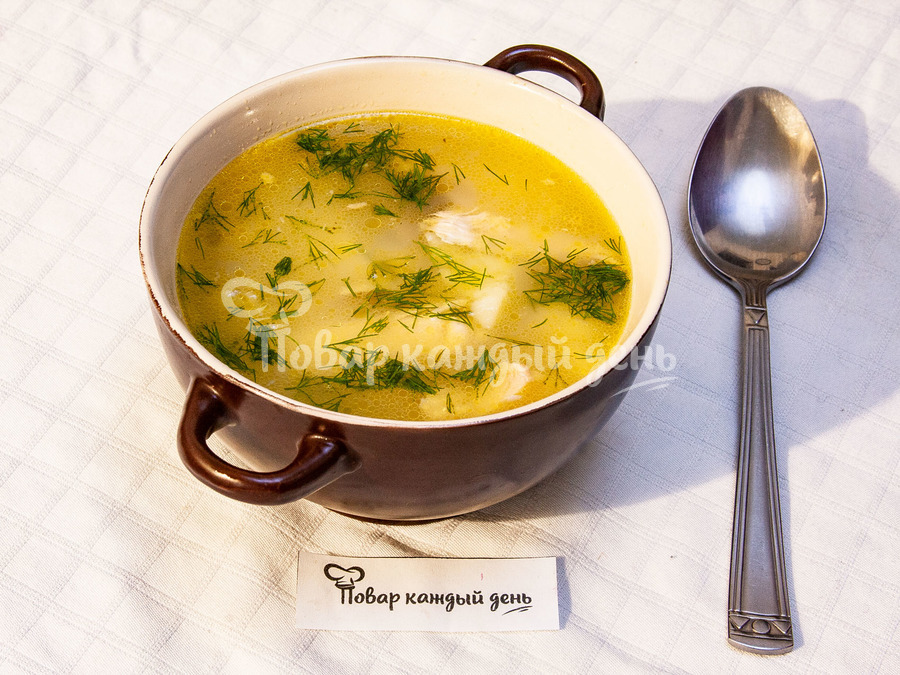 Сырный суп с курицей в мультиварке