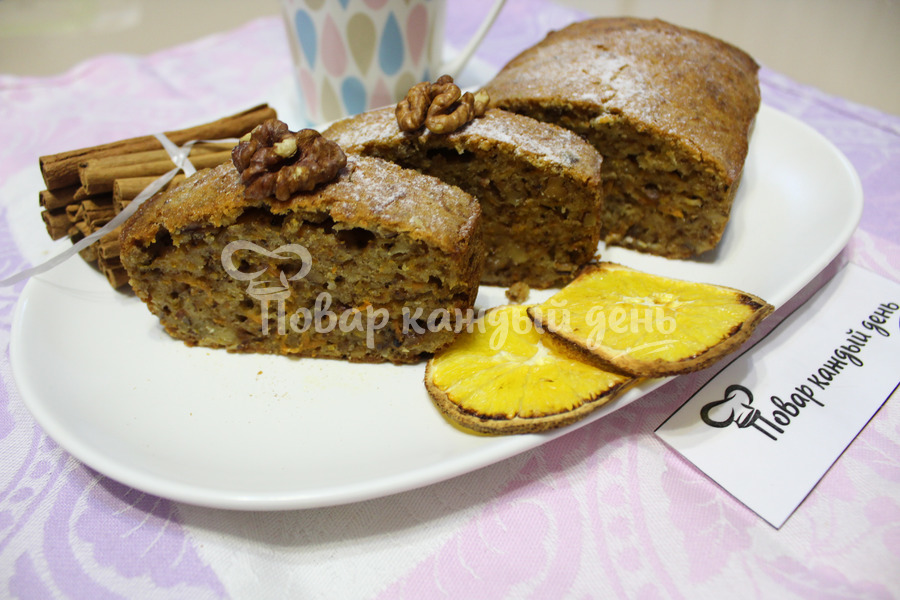 Морковный кекс