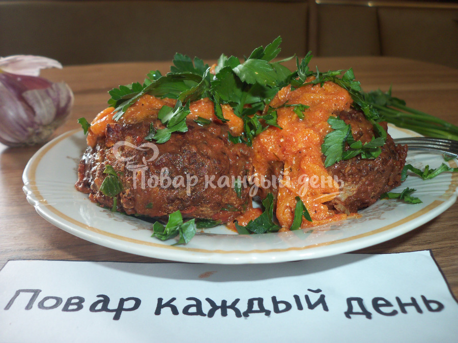 Тефтели с рисом в томатном соусе