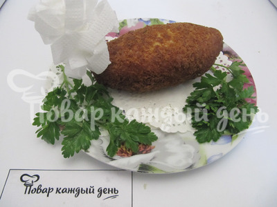Котлеты по киевски классический рецепт