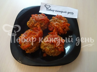 Ежики из фарша с рисом