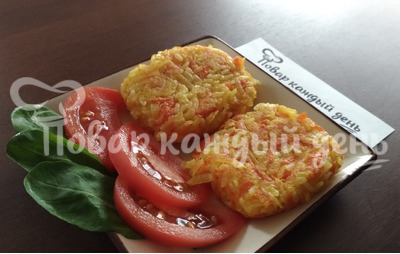 Рисовые котлеты