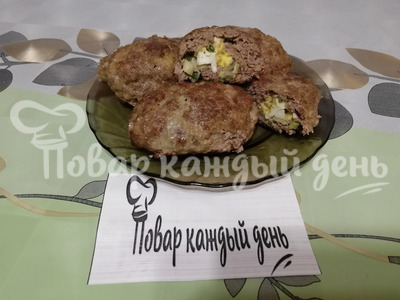 Зразы из фарша с сюрпризом внутри