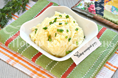 Картофельное пюре с молоком