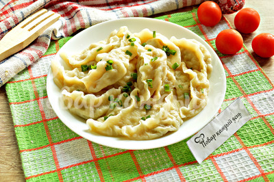 Вареники с капустой