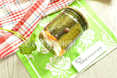 Огурцы маринованные по-польски