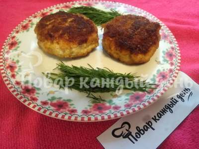 Картофельно-куриные котлеты